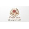 ピーチ ローズ(peach rose)のお店ロゴ