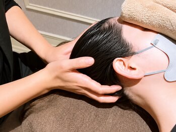 ルーモス 仙台青葉(Lumos)の写真/【眼精疲労・肩こり・食いしばりに】本格ドライヘッドスパ＋もみほぐし！呼吸の浅さ・寝つきの悪さにも