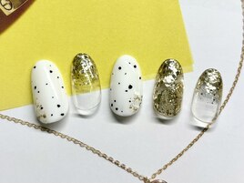 シンプルニュアンスネイル♪