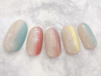 ネイルサロン ウィル 恵比寿(will)/春グラデーションネイル