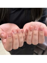 ヴィヴィアンビューティ ネイルアンドアイ Viviean Beauty Nail & Eye/桃ネイル