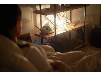 オージャススパ/施術終わりはドリンクタイム♪