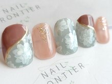 ネイルフロンティア 吉祥寺(NAIL FRONTIER)/えりか♪エレガントお花11980円