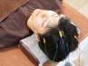 【美髪/抜け毛/安眠】頭の電気鍼+お灸　35分