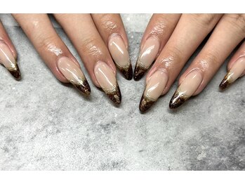 ケーエヌ(KN)/べっこうネイル♪