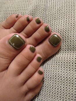 ブランシュ 藤沢(Blanche)/フット デザインコース カーキ