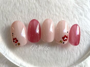 ウィスプ(WHISP)/和風フラワー/パラジェル