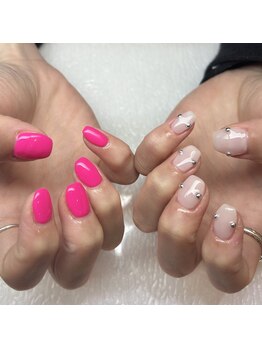 60art♪爪ピアス風デザイン