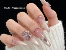 ヌード ネイルスタジオ 船橋店(Nude Nailstudio)/パラジェル/長さだし/オフのみ