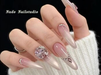 ヌード ネイルスタジオ 船橋店(Nude Nailstudio)/パラジェル/長さだし/オフのみ