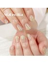ラメグラデーションネイル