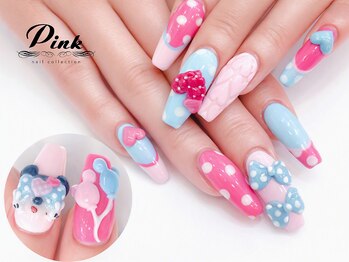ネイルコレクション ピンク(Nail Collection Pink)の写真/イベントネイル～推し活まで★華やかアートはお任せ下さい♪キャラネイル:概念等もお気軽にご相談下さい♪