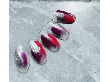 ヴァンネイル 海老名店(Van Nail)/塗りかけデザイン オフ込4200円