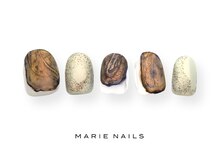 マリー ネイルズ いわきラトブ店(MARIE NAILS)/定額8800円税込 ブラウン0427e