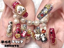 ネイルマフィア 渋谷(NAIL MAFIA)/中華ネイル/ゴテゴテネイル