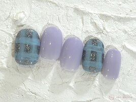 パステルチェック¥8050