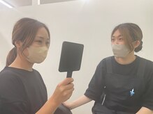 高蔵寺まつげ/4. 仕上がり確認