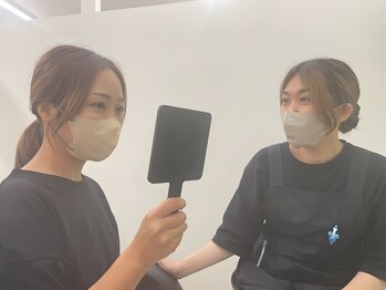 高蔵寺まつげ/4. 仕上がり確認