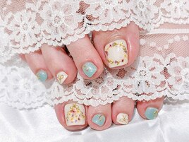 ドライフラワーネイル