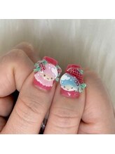 プリュム(Plume)/3D/推しネイル/キャラクター