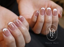 ユーティーネイル(Youty Nail)/水光マグネットフレンチ