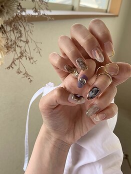 ネイルサロン コースト(coast)の写真/《持ち込み＆おまかせOK♪》デザイン力の高さ、再現率に定評あり◎トレンドを取り入れたネイルも。
