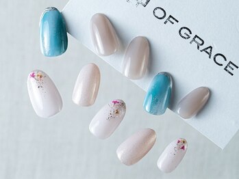 オブ グレイス(Of Grace)の写真/アートコースは常に70種類以上のデザインをご用意☆アートの本数によって選べる価格帯￥6620/￥7940/￥8860　