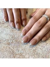 プライベートネイルサロン キャンバス(CANVAS)/クリアフレンチ