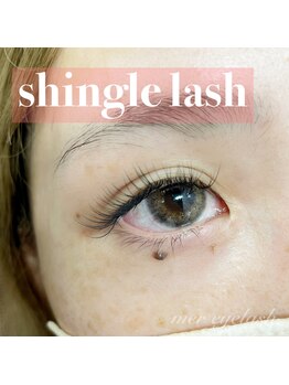 メル アイラッシュ(mer eyelash)/シングルラッシュ100本