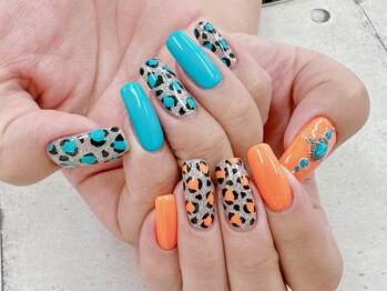 ネイル ビューティーマジック 葛西本店/アニマルデザインネイル