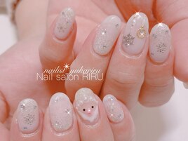 クリスマスネイル/サンタネイル