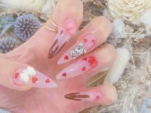 ハミ 新大久保(H'ami)/バレンタインネイル