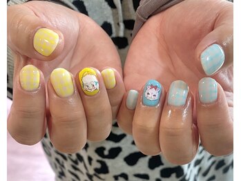 オテモネイル(otemo.nail)/キャラクターネイル