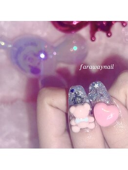 ファラウェイネイル(Faraway nail)/おもちゃネイル☆