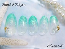 プラスネイル 北千住東口店(PLUS NAIL)/【2728】定額6,039円夏ネイル