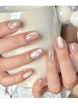 ヘブン ネイル 鶯谷(HEAVEN Nail)/上品なキャッツアイネイル