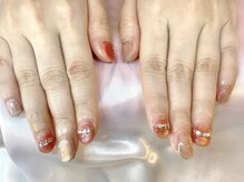 マシェリ(MA CHERIE)/マグネットビジューネイル