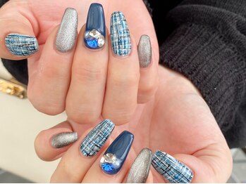 ツイードネイル