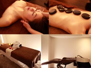 ユメスパ 銀座(YUMESPA)の写真/ペアでご褒美！極上アロマヘッドスパ＆リンパで全身リセット。贅沢フェイシャルケアでお顔もスッキリ。