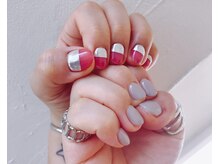 ネイルサロン ティフィン(tiffin)/～halfミラーネイル～