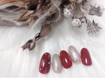 モグネイル(Mogunail)/クリスマスネイルコース