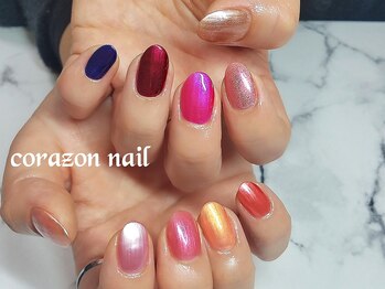 コラソンネイル(corazon nail)/ケアカラー・ポリッシュコース