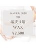 【ＷＡＸ脱毛/女性】垢ぬけ眉ＷＡＸ