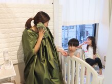 キッズスペースあり◎お子様連れも大歓迎です！