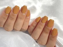 ネイルネージュ 錦糸町(Nail Neige)/ワンカラー/秋色