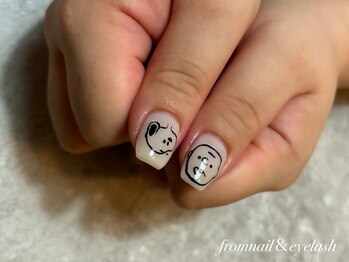 フロムネイルアンドアイラッシュ 神戸三宮(from nail&eyelash)/パラジェル取扱/フィルイン施術