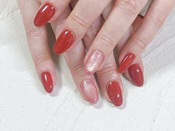 ケーズネイル製作所/ミラーラインネイル