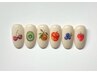 ※西村咲良指名限定【JrネイリストHand】果物アート(10本のうち1本アート)