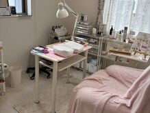 深爪ケア専門ネイルサロン E's Nail Salonの雰囲気(プライベート空間でリラックスしていただけます)