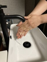 プラチナローズ(Platinum Rose)/感染対策、手洗い消毒